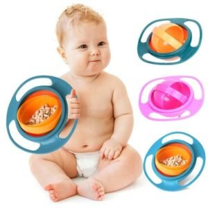 360 Degree Rotating Spill Proof Gyro Bowl